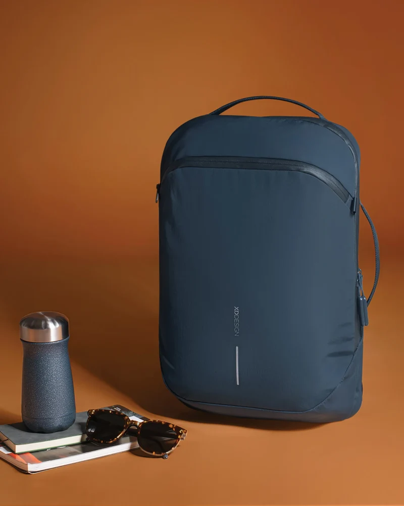 Sac à dos anti-vol nylon recyclé à personnaliser