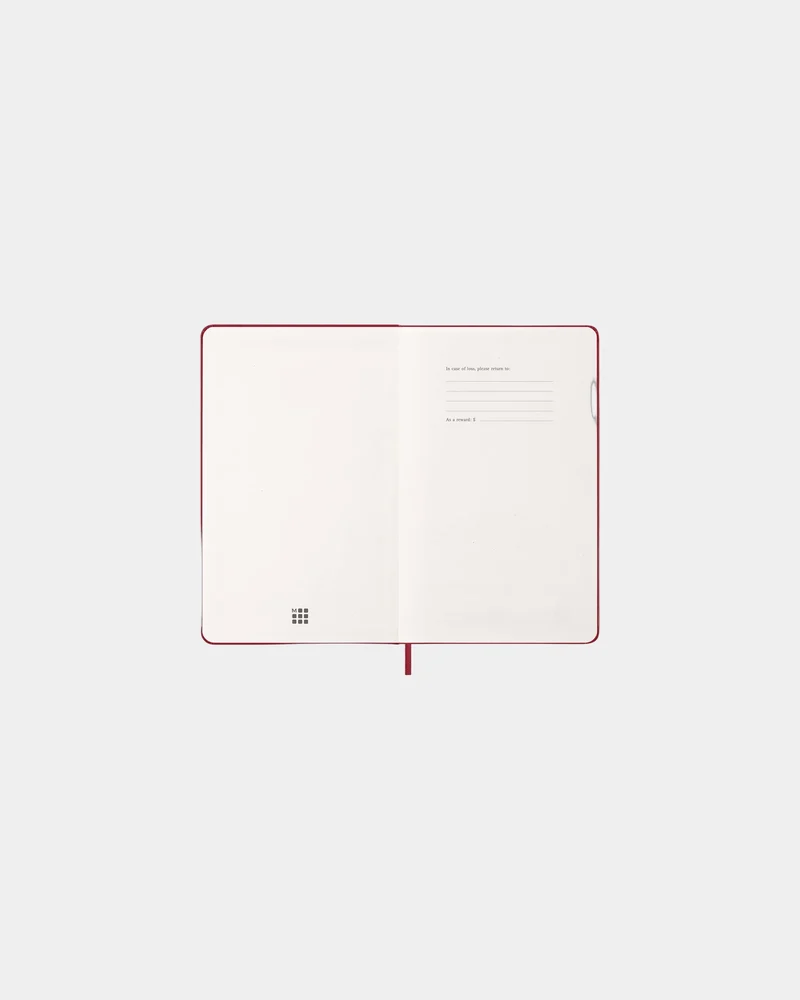 Agenda hebdomadaire Moleskine à personnaliser