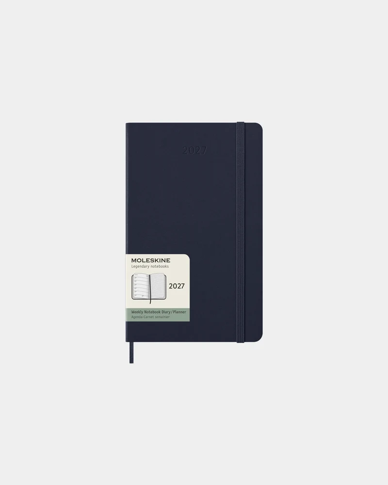 Agenda hebdomadaire Moleskine à personnaliser