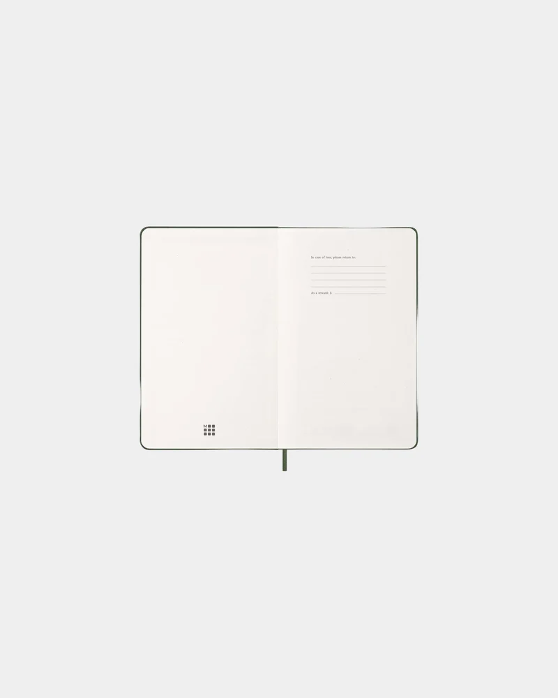 Agenda hebdomadaire Moleskine à personnaliser