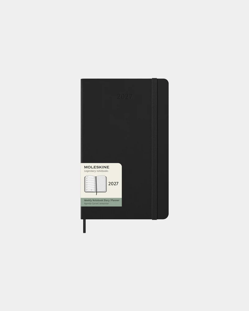Agenda hebdomadaire Moleskine à personnaliser