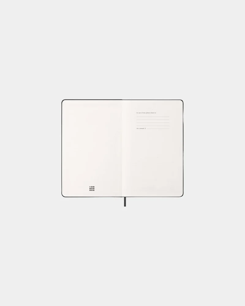 Agenda hebdomadaire Moleskine à personnaliser