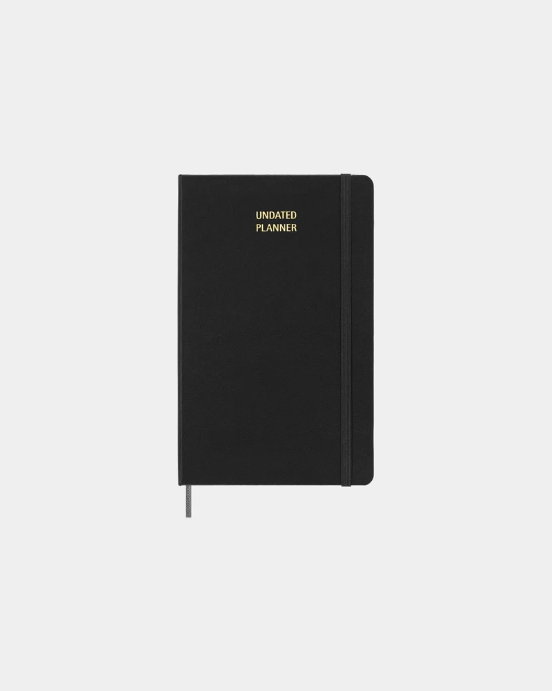 Agenda hebdomadaire non daté Moleskine à personnaliser
