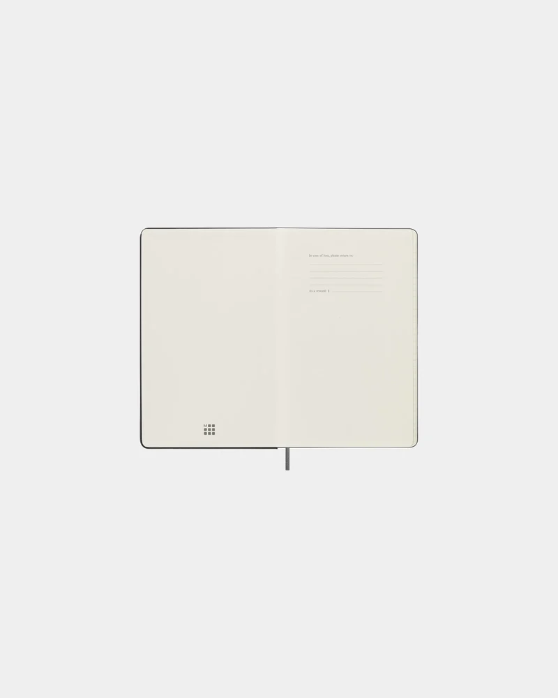 Agenda hebdomadaire non daté Moleskine à personnaliser
