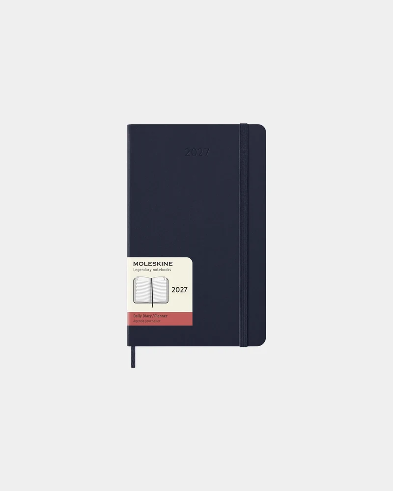 Agenda Moleskine quotidien 12 mois à personnaliser