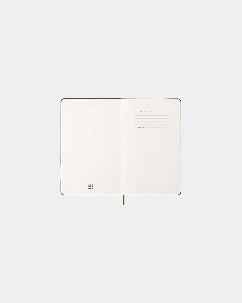 Agenda Moleskine quotidien 12 mois à personnaliser