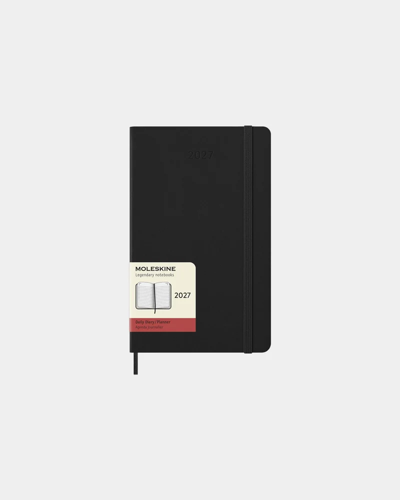Agenda Moleskine quotidien 12 mois à personnaliser