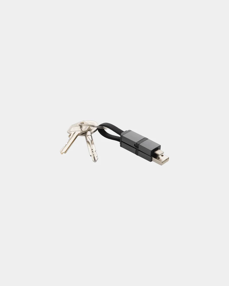 Câble de charge rapide 4 en 1 aluminium recyclé à personnaliser