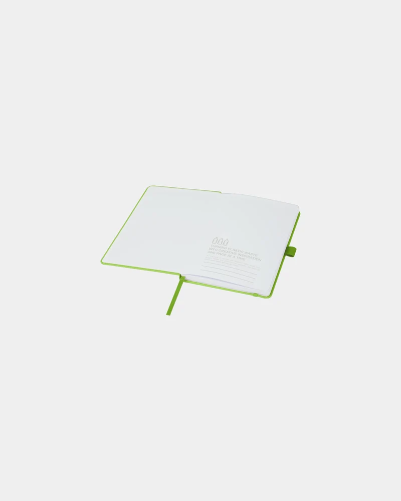 Carnet en plastique recyclé Thalaasa à personnaliser