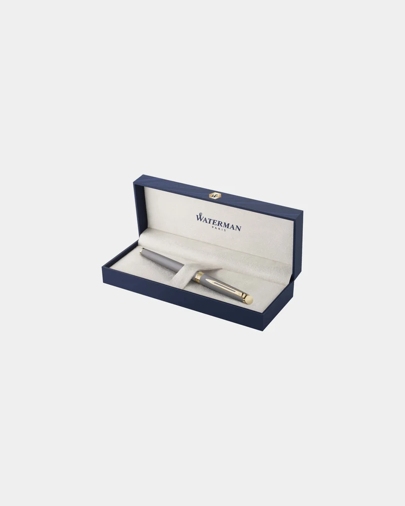 Stylo roller acier inoxydable Waterman Hémisphère à personnaliser