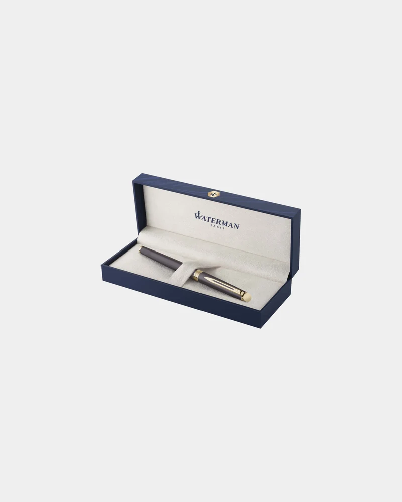 Stylo roller acier inoxydable Waterman Hémisphère à personnaliser