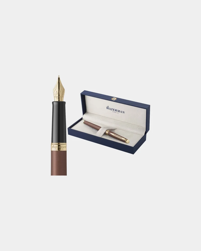 Stylo plume acier inoxydable Waterman Hemisphere H à personnaliser