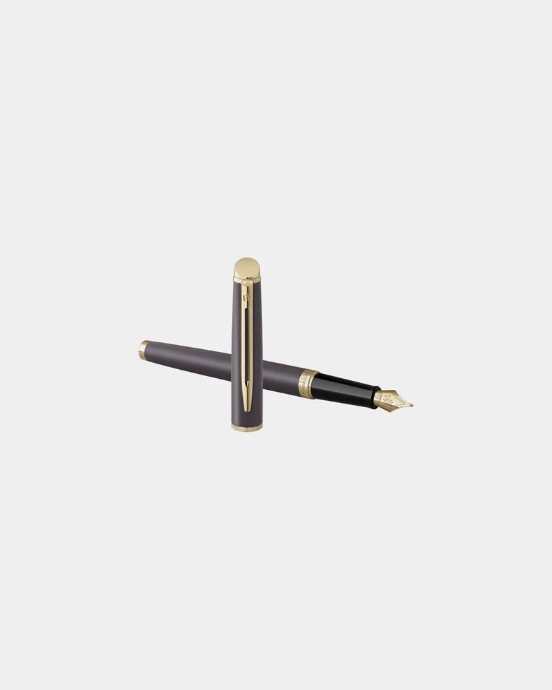 Stylo plume acier inoxydable Waterman Hemisphere H à personnaliser