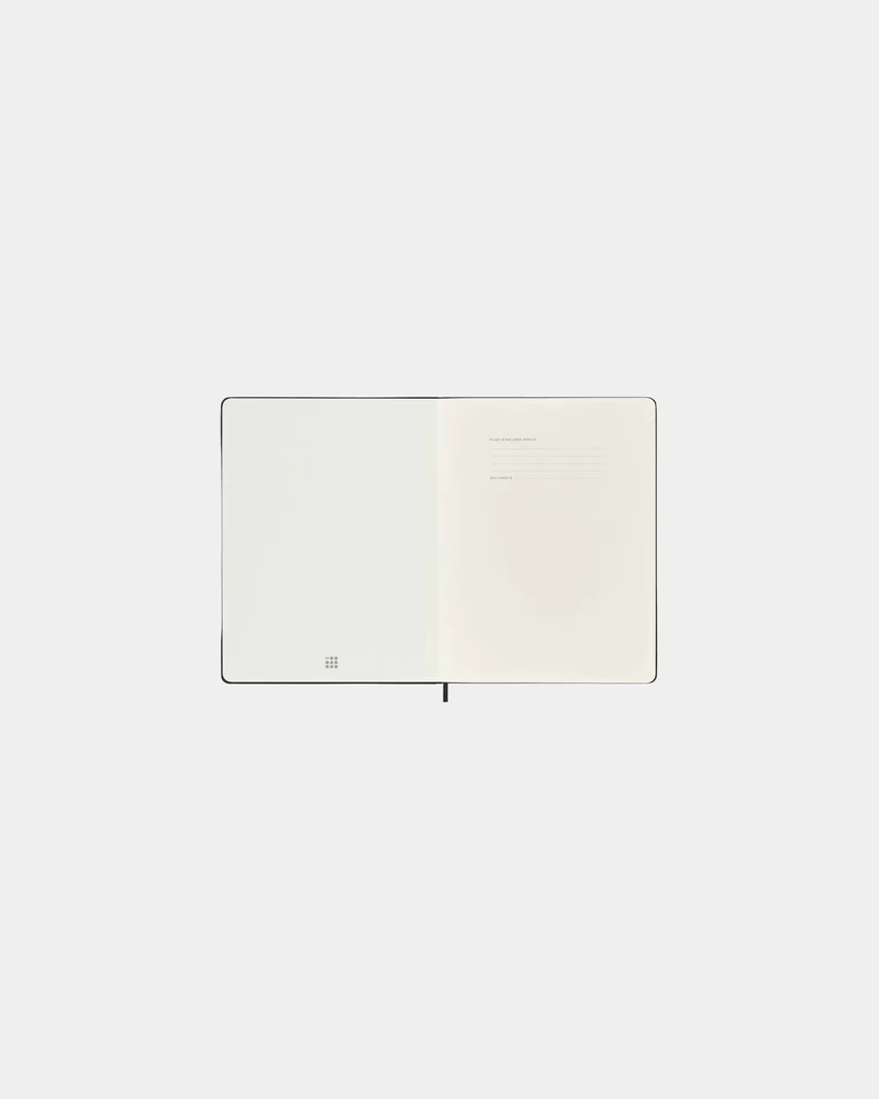 Agenda XL hebdomadaire Moleskine à personnaliser