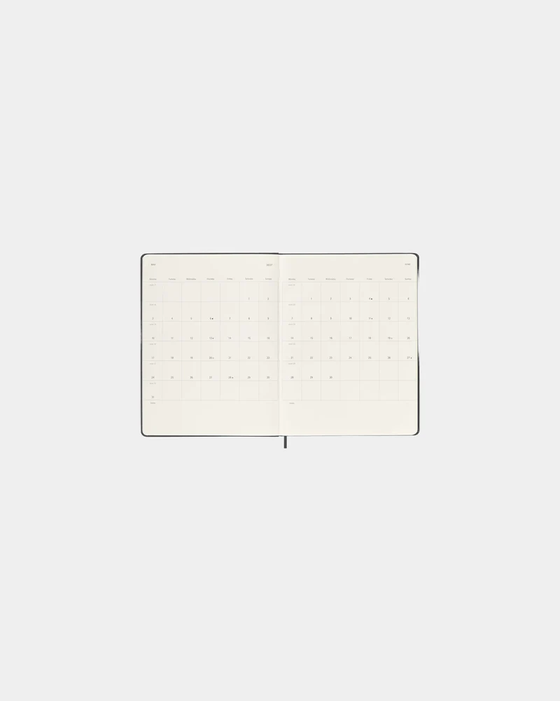 Agenda XL hebdomadaire Moleskine à personnaliser