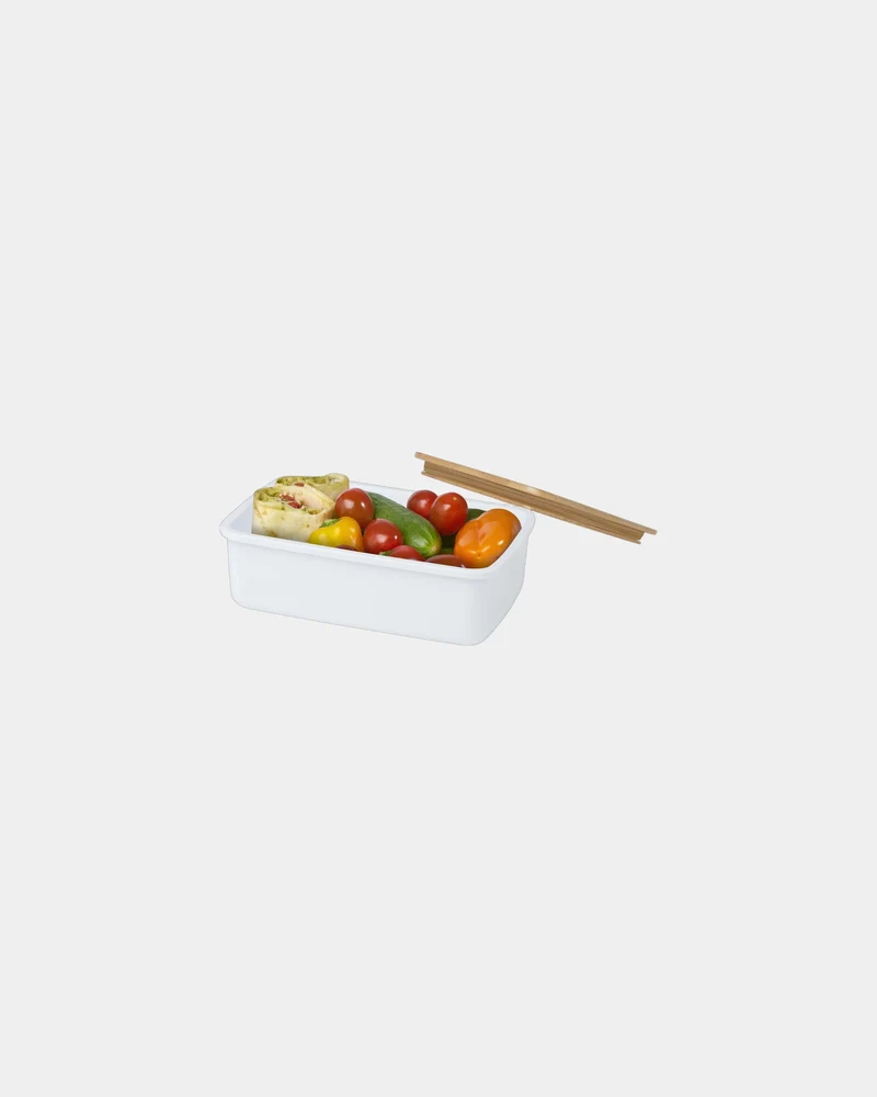 Boîte repas plastique recyclé 500 ml à personnaliser