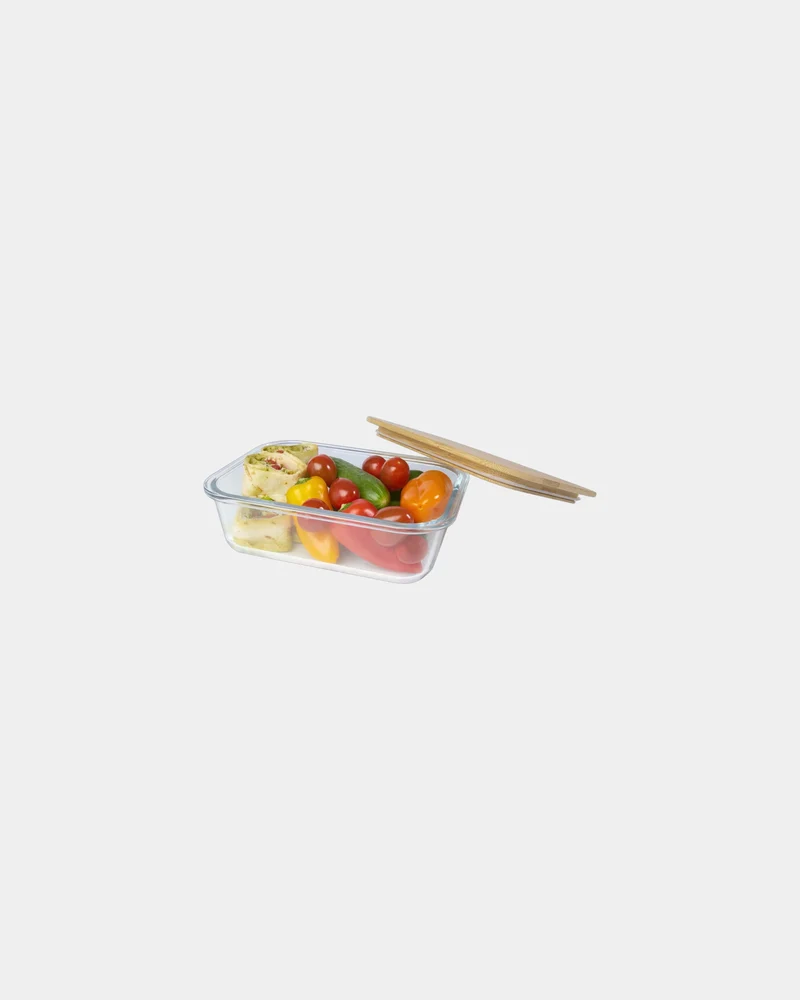 Boîte repas en verre 1000 ml à personnaliser