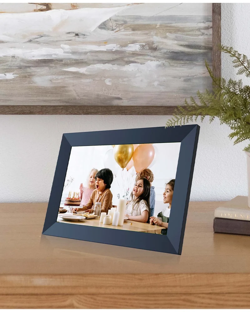 Cadre photo numérique 10" éco à personnaliser