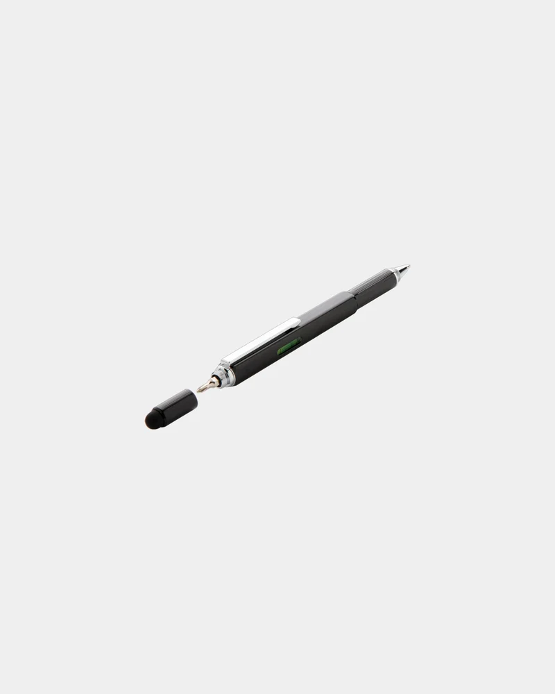 Stylo outil aluminium 5 en 1 à personnaliser