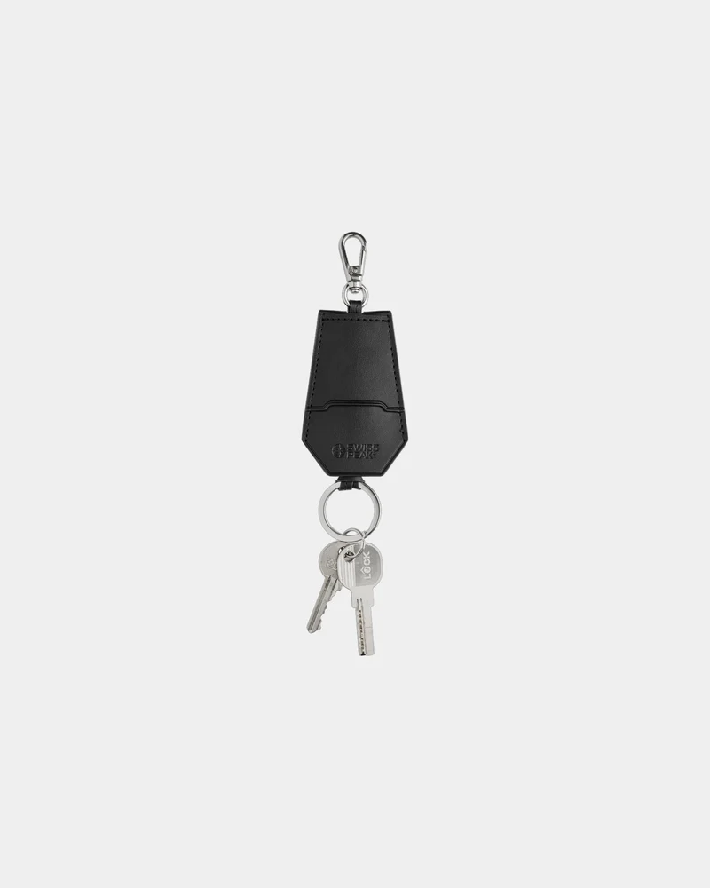 Set porte-clés et stylo en PU recyclé à personnaliser