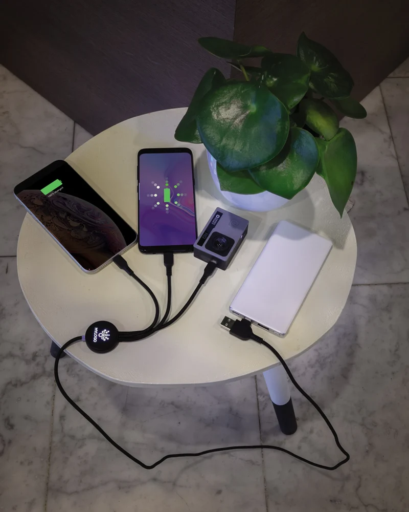 Câble 6 en 1 lumineux à personnaliser