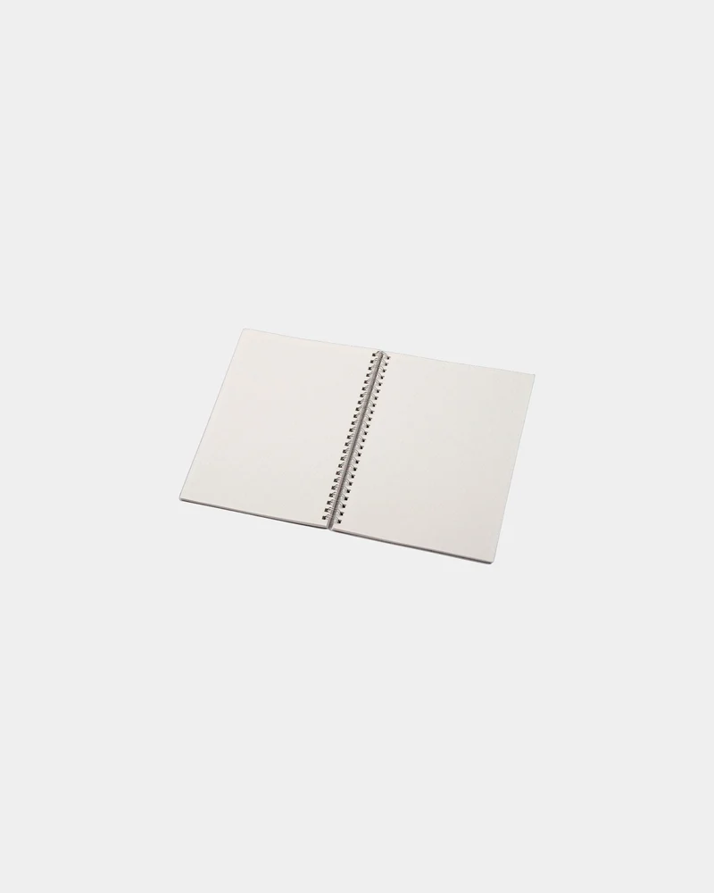 Carnet à spirales coton recyclé A5 à personnaliser