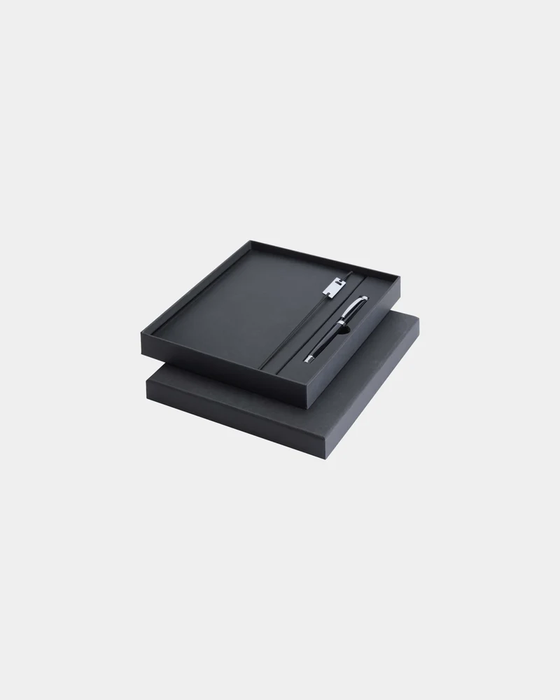 Ensemble carnet A5 et stylo roller à personnaliser