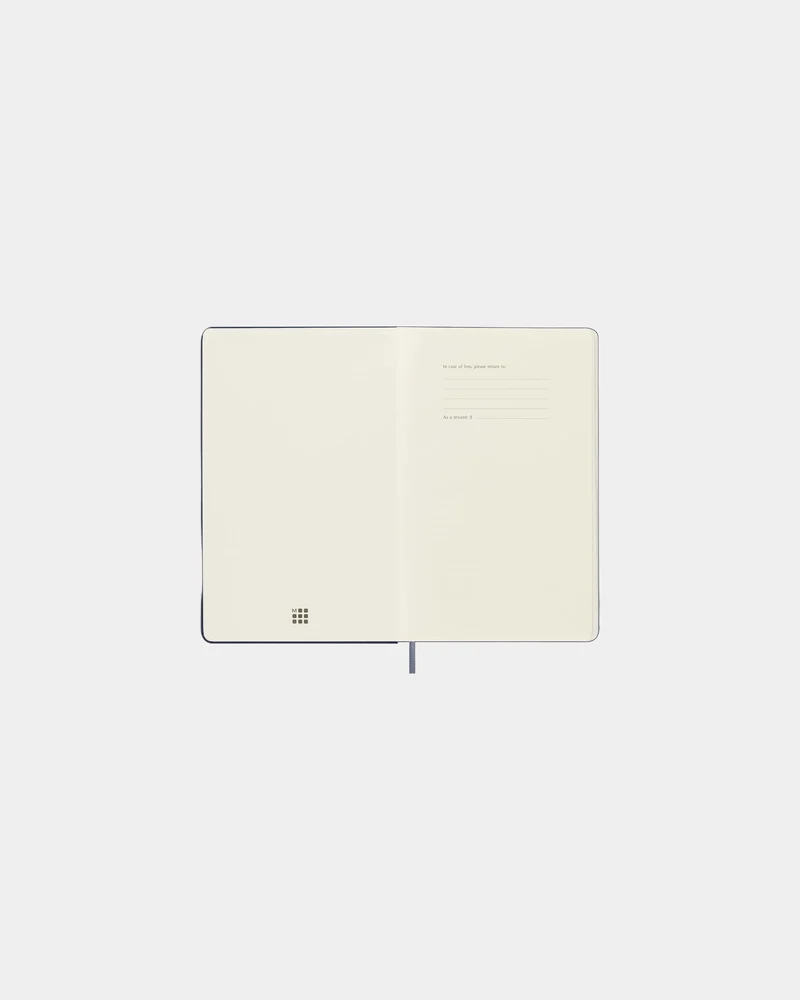 Carnet ligné papier certifié FSC Moleskine Smart à personnaliser