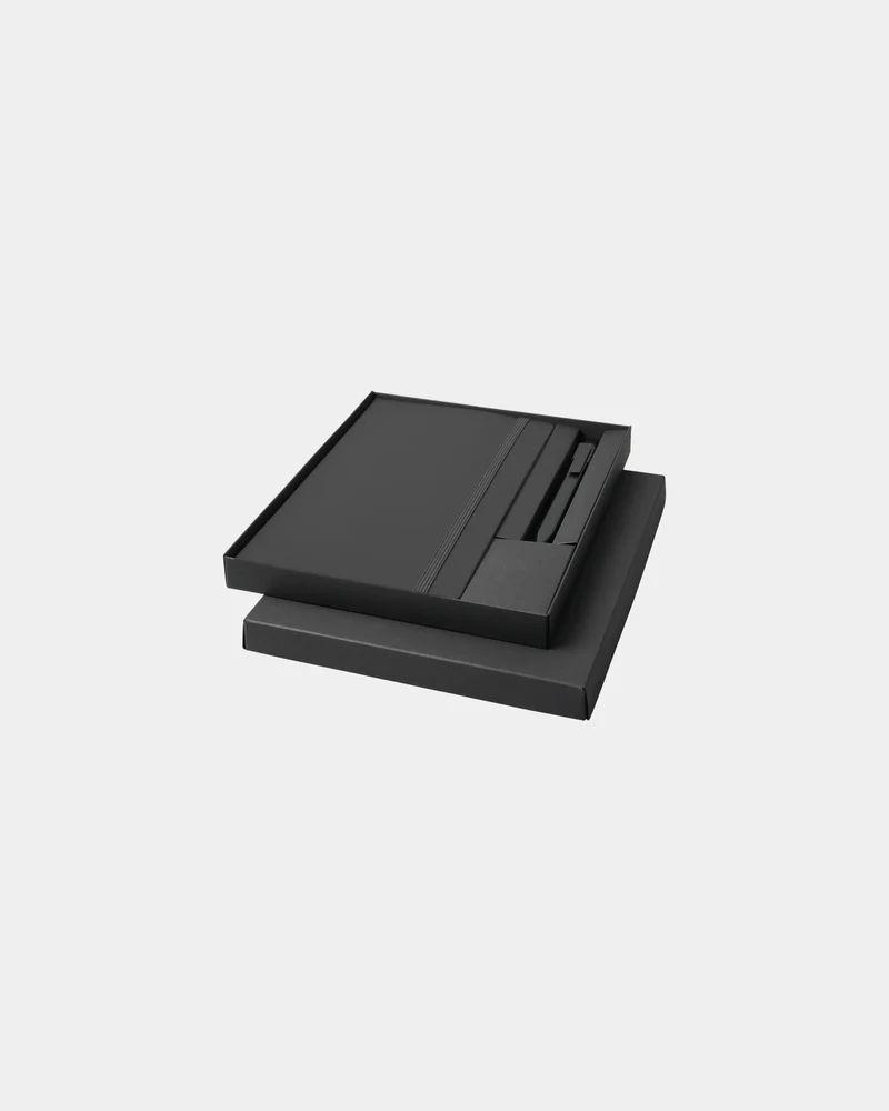 Coffret cadeau Moleskine avec cahier A5 et stylo à personnaliser
