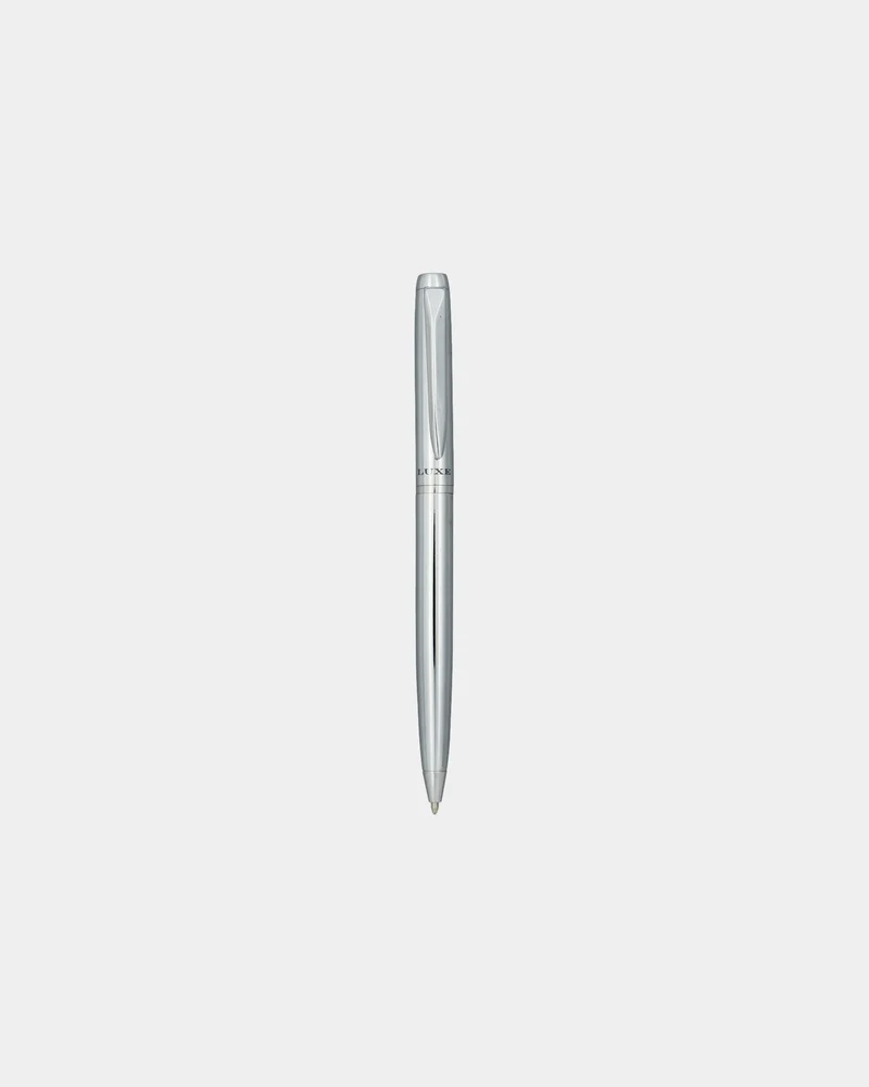 Stylo bille éco-responsable argent à personnaliser