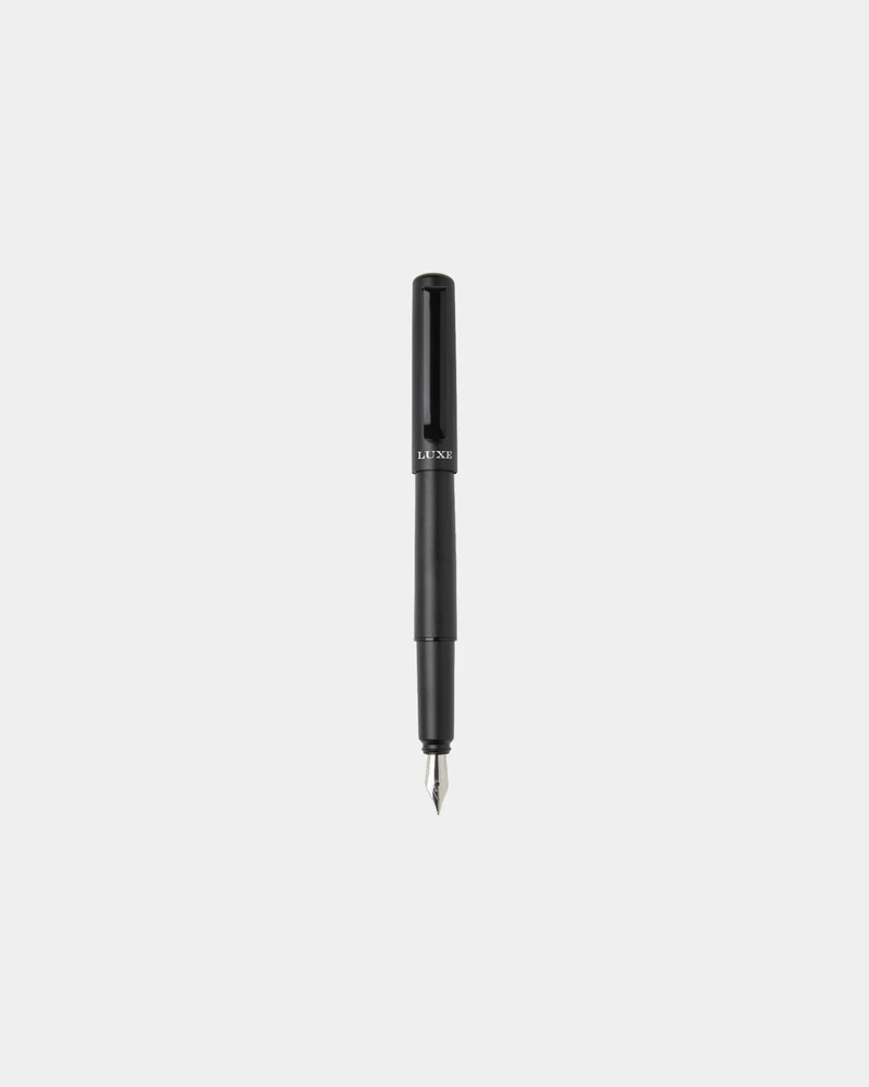 Stylo plume aluminium recyclé Lucetta à personnaliser