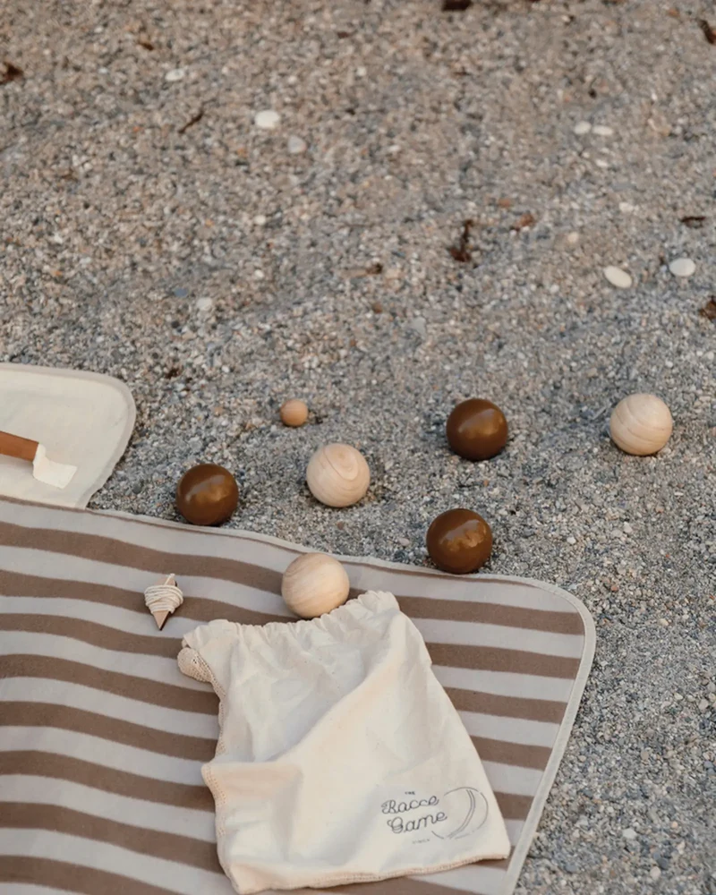 Jeu de boules en bois FSC Vinga à personnaliser