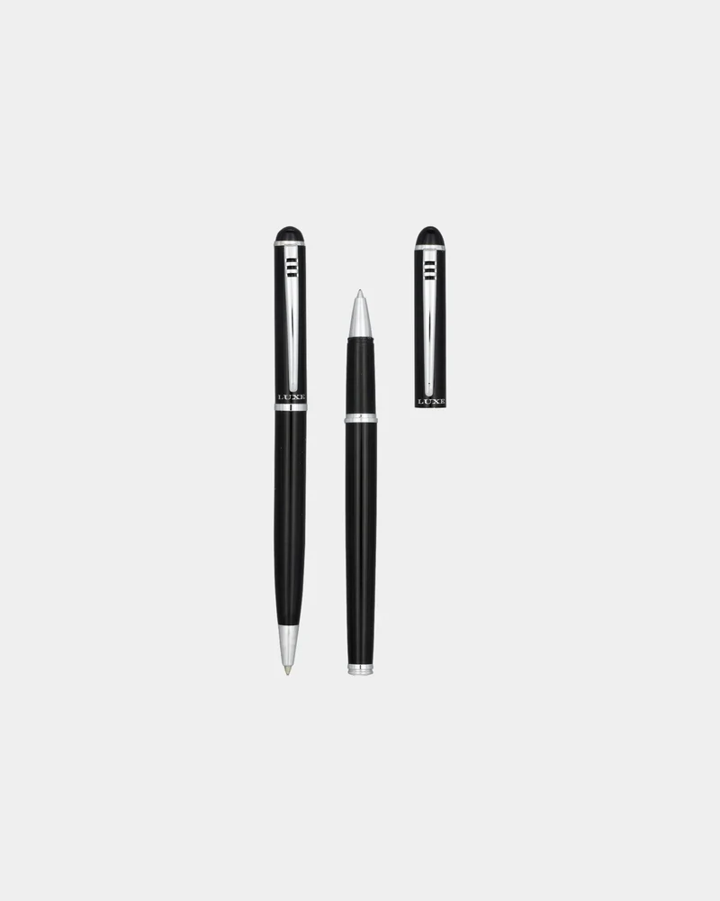 Parure stylo bille et roller métal à personnaliser