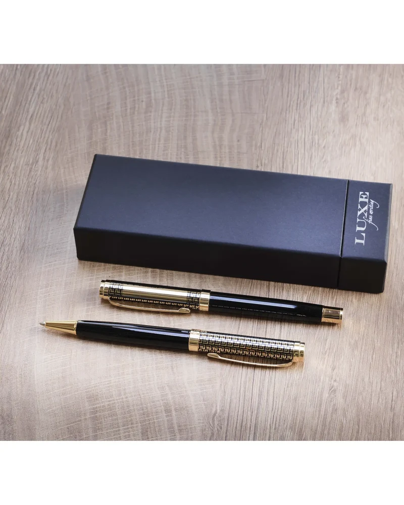 Parure de stylos en laiton recyclé à personnaliser
