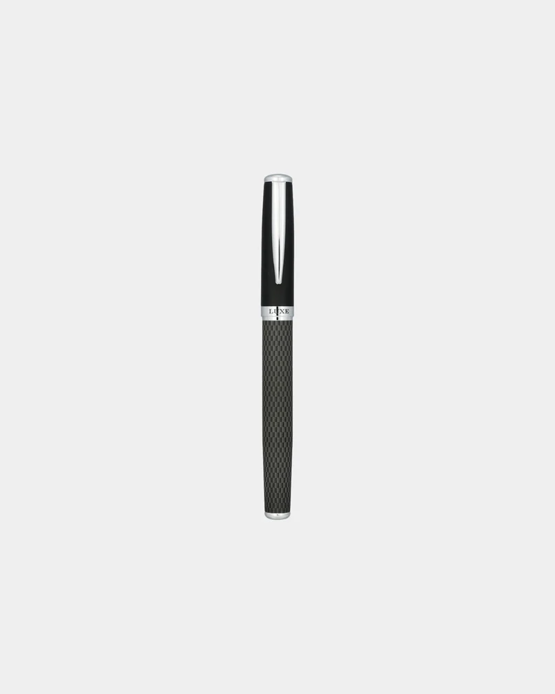Parure de stylos métal éco LUXE Carbon à personnaliser