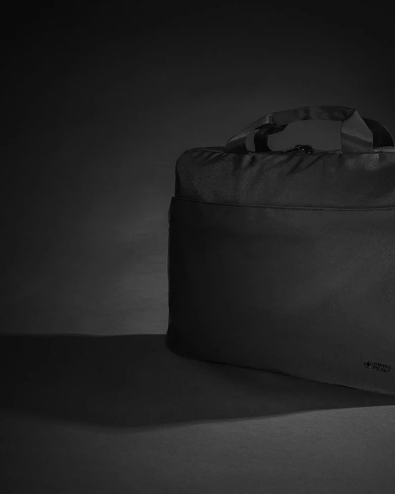 Sacoche ordinateur rPET AWARE™ Swiss Peak Essential à personnaliser