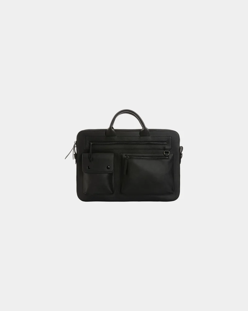 Sacoche ordinateur PU recyclé 14'' à personnaliser