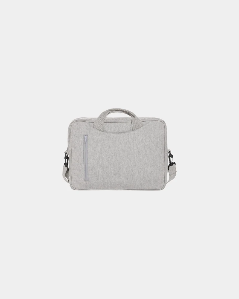 Sacoche ordinateur coton recyclé 15,4'' à personnaliser