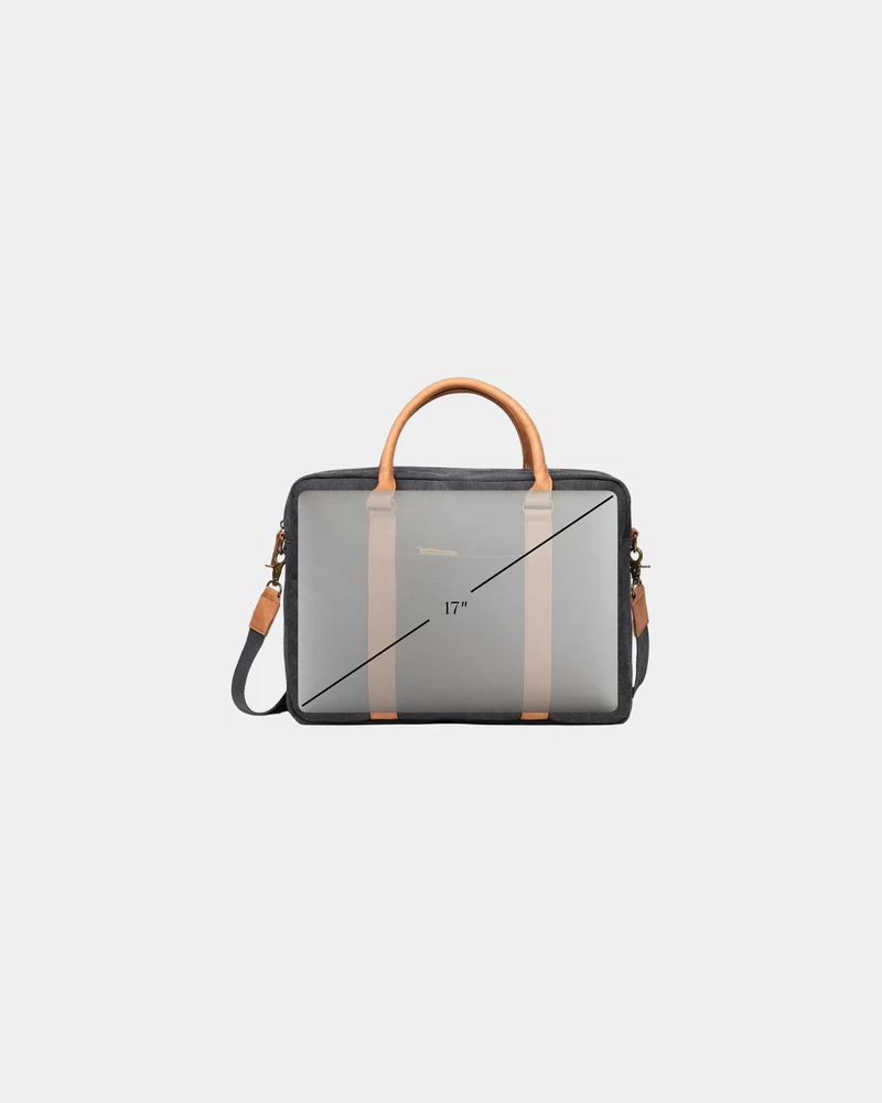 Sac ordinateur toile recyclée Vinga RCS Bosler à personnaliser