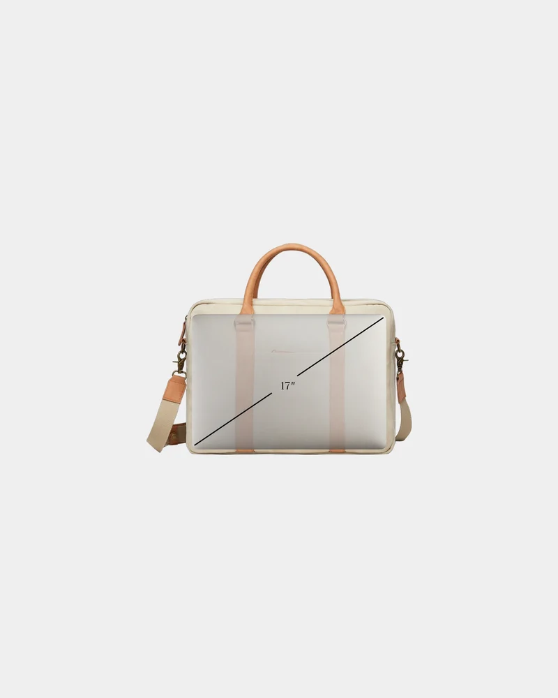 Sac ordinateur toile recyclée Vinga RCS Bosler à personnaliser