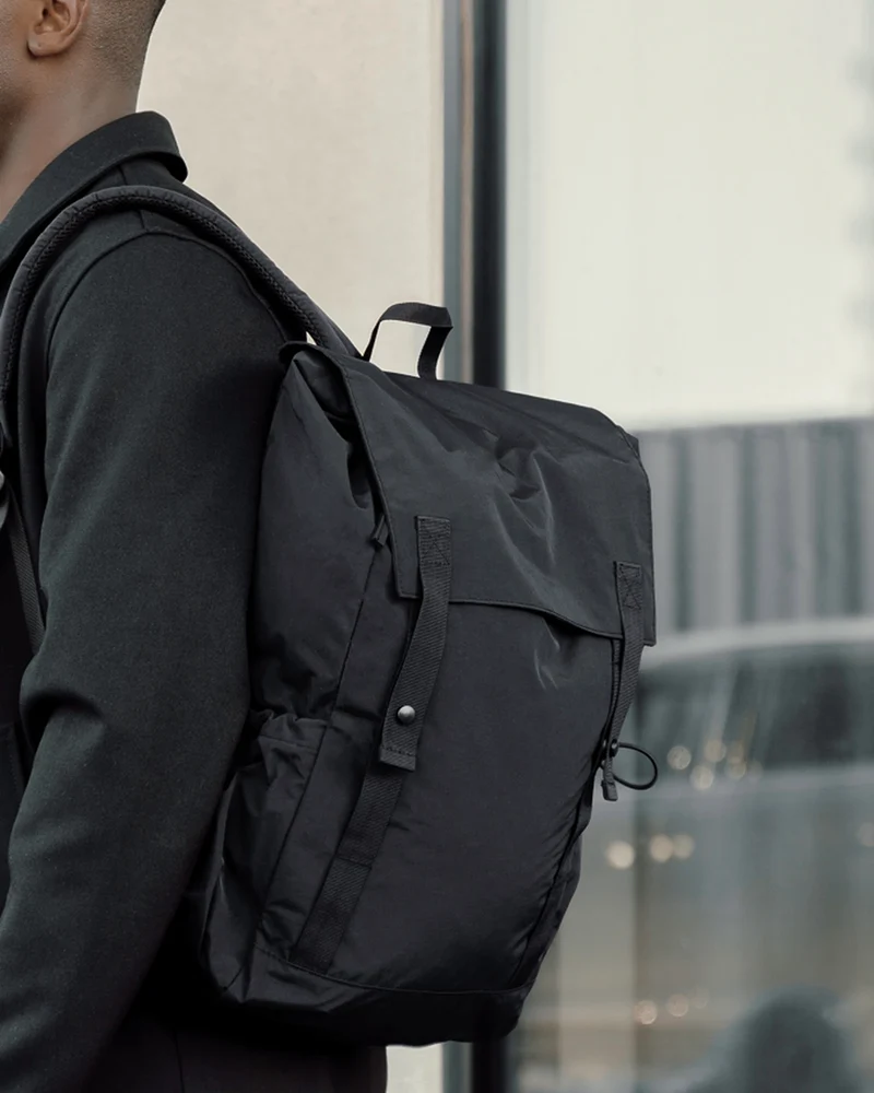 Sac à dos en nylon recyclé KENTO URBAN à personnaliser