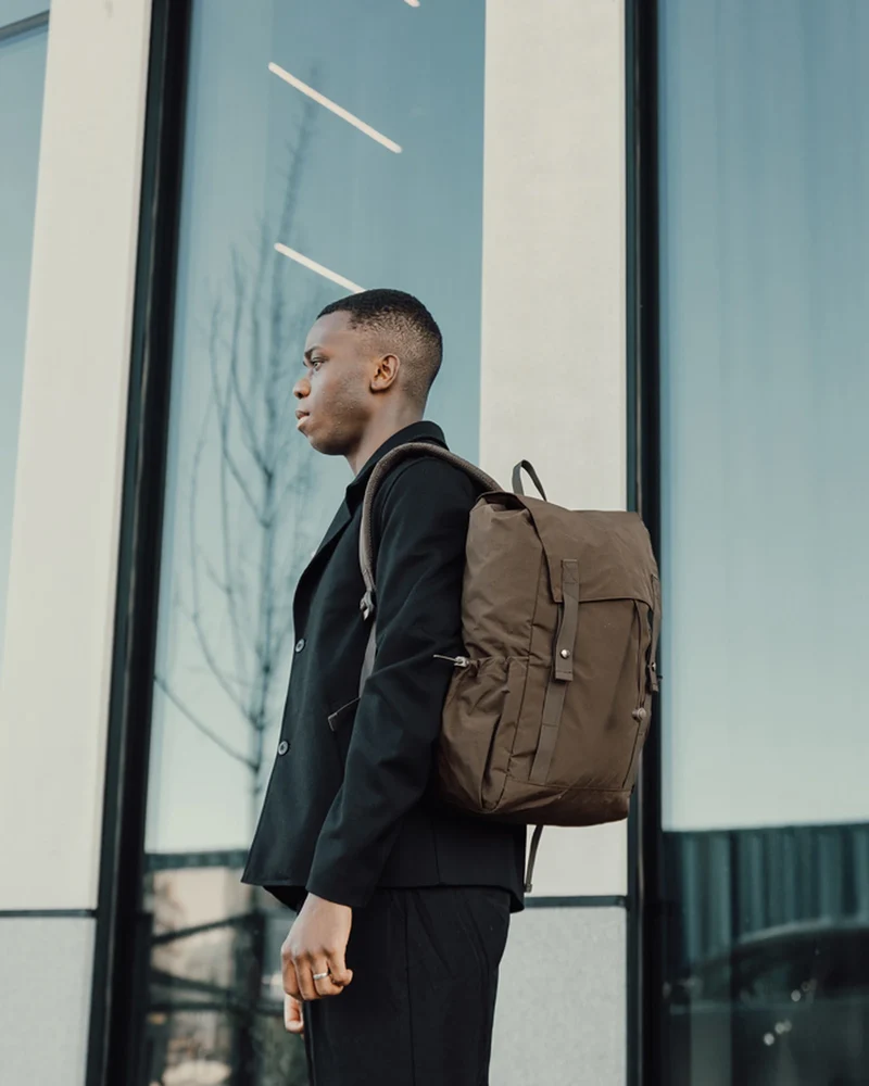 Sac à dos en nylon recyclé KENTO URBAN à personnaliser