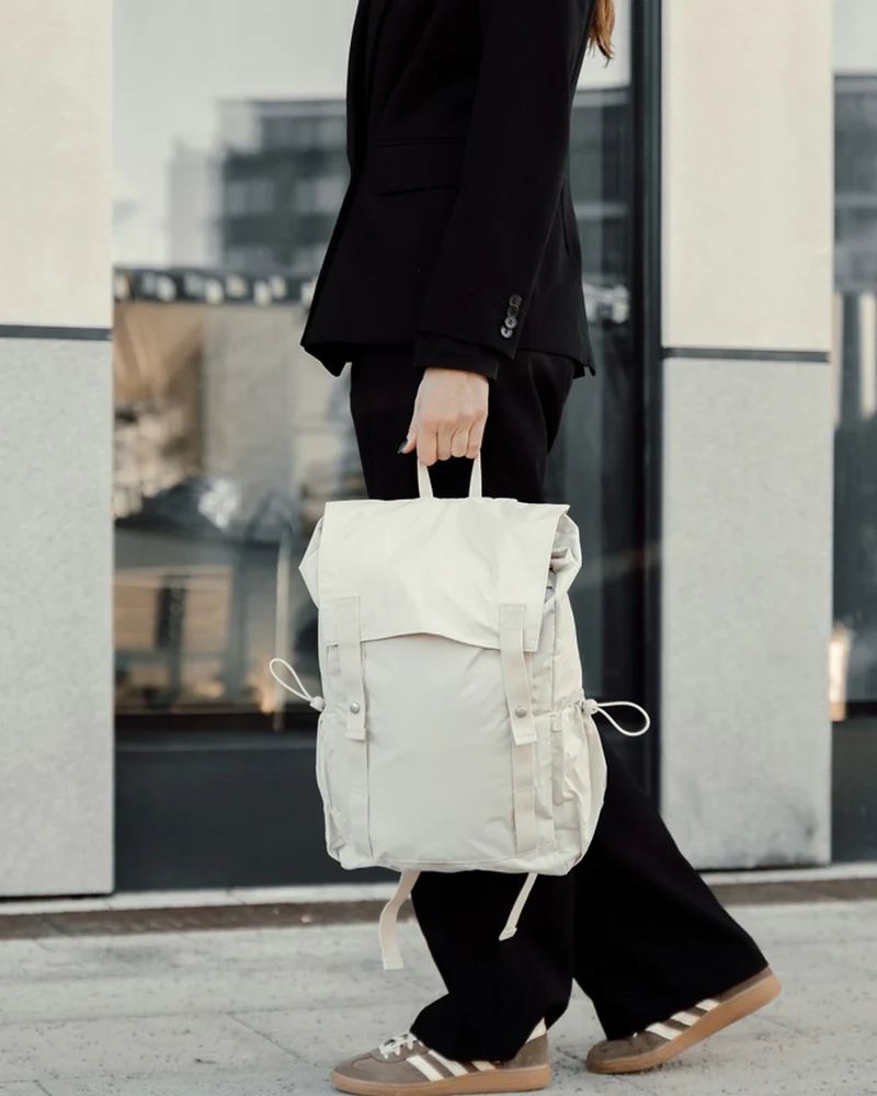 Sac à dos en nylon recyclé KENTO URBAN à personnaliser
