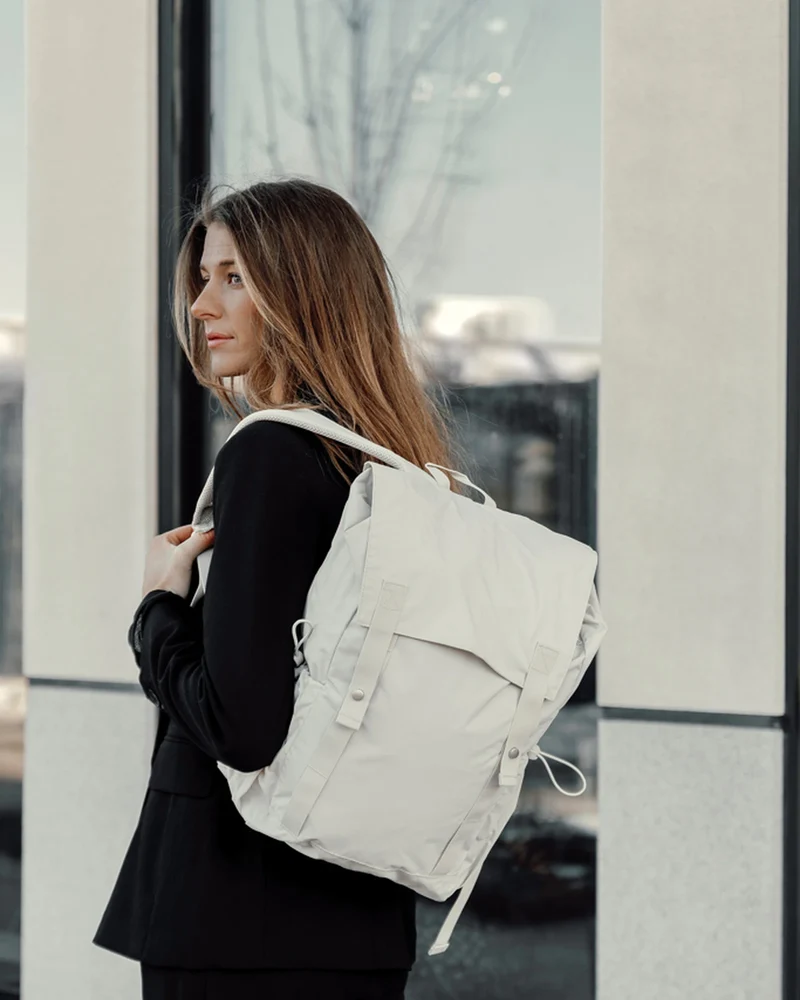 Sac à dos en nylon recyclé KENTO URBAN à personnaliser