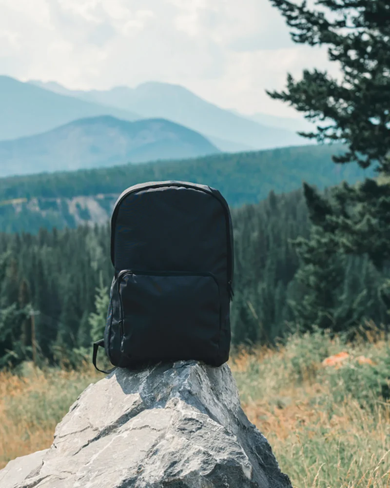 Sac à dos classique pliable rPET Dillon à personnaliser