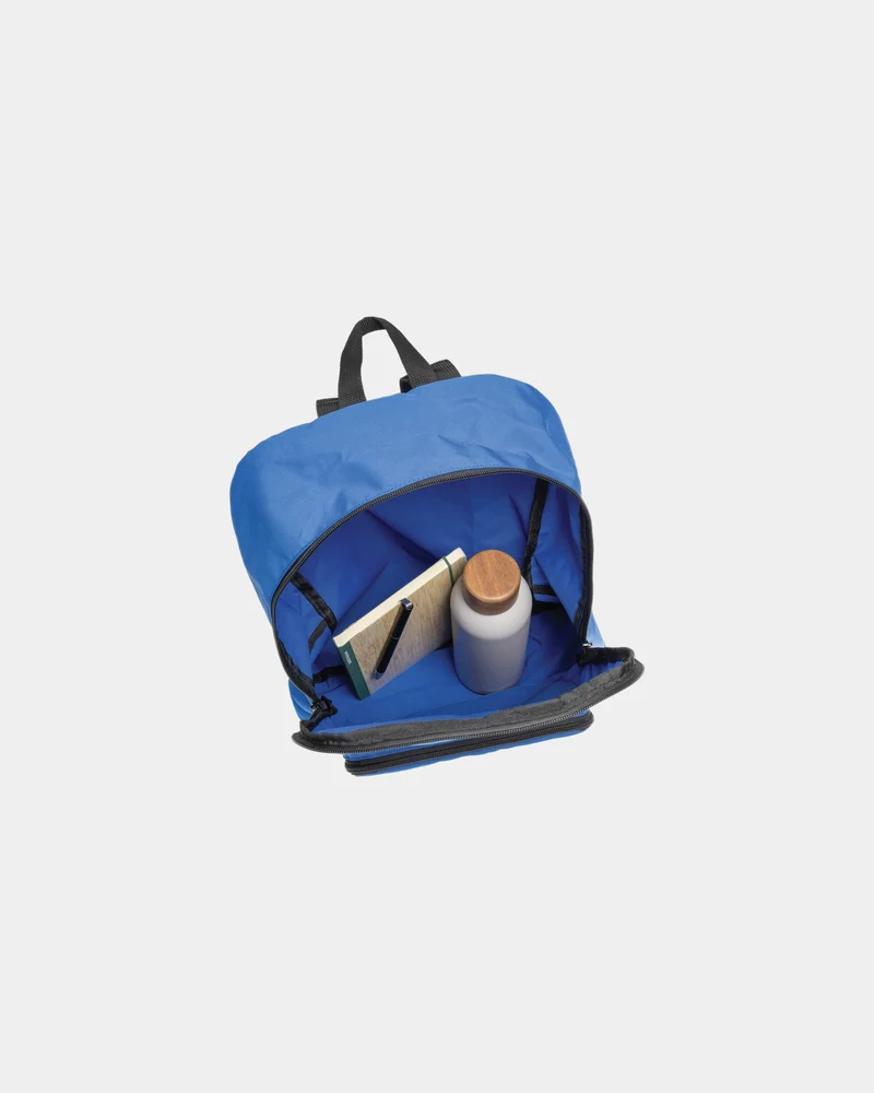 Sac à dos classique pliable rPET Dillon à personnaliser