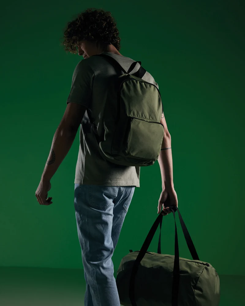 Sac à dos classique pliable rPET Dillon à personnaliser