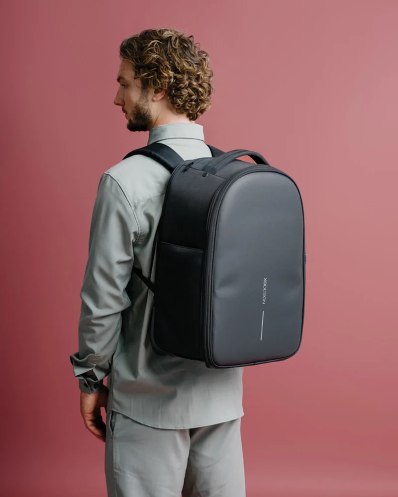 Sac à dos trolley rPET Bobby 35 x 21 x 52 cm à personnaliser