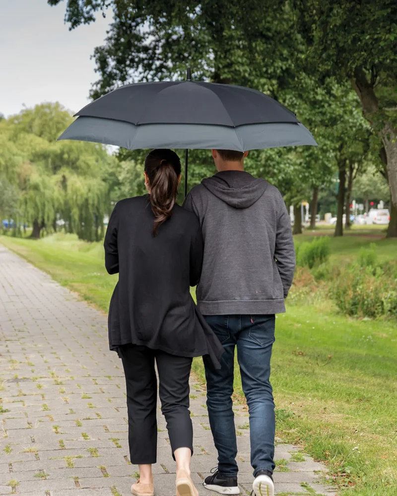 Parapluie extensible rPET 27 pouces à personnaliser