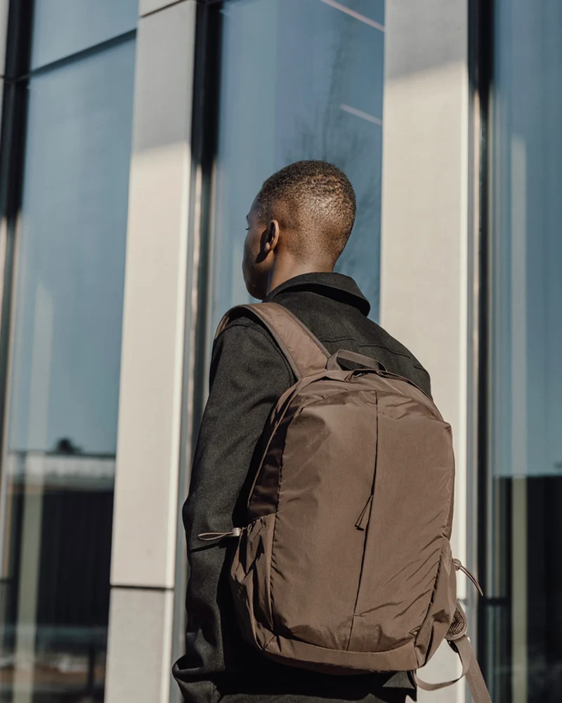 Sac à dos ordinateur nylon recyclé KENTO URBAN à personnaliser